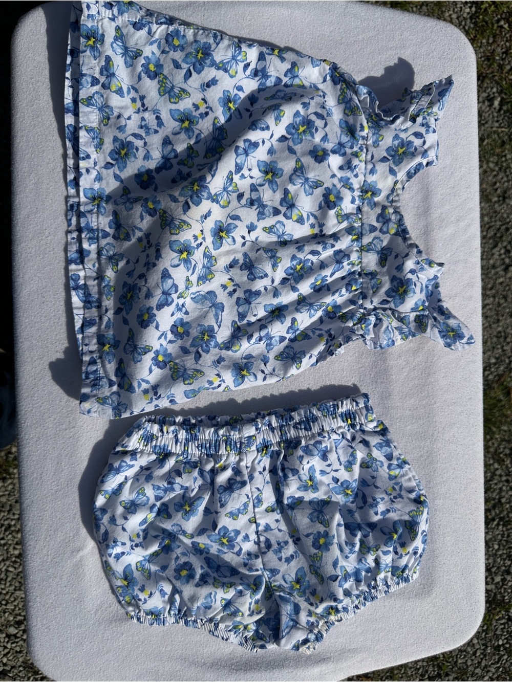 3-Pack Girls' Sleeveless Bodysuits & Romper - Unicorns, Floral, Pink Trim(44) - Picture 2 of 7